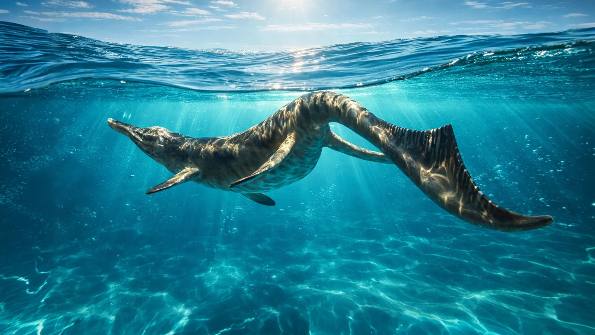 Cymbospondylus nevadanus | Boat-shaped vertebrae | 243 to 241 million years ago