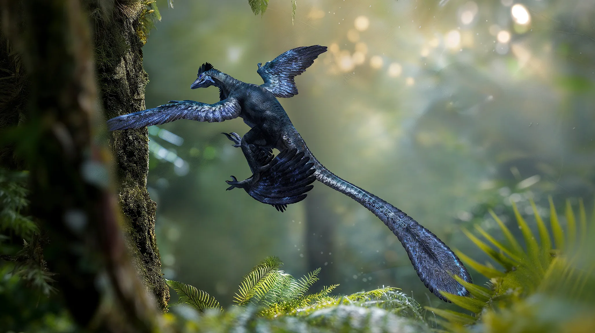 Microraptor zhaoianus - Early Cretaceous