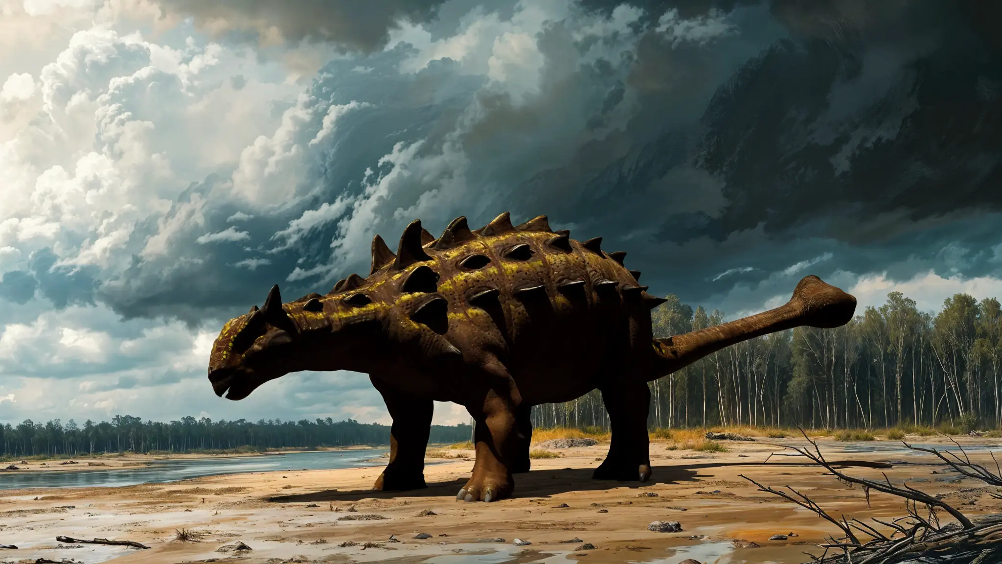 Minotaurasaurus ramachandrani - 75 to 71 million years ago Minotaurasaurus ramachandrani - 75 to 71 million years ago