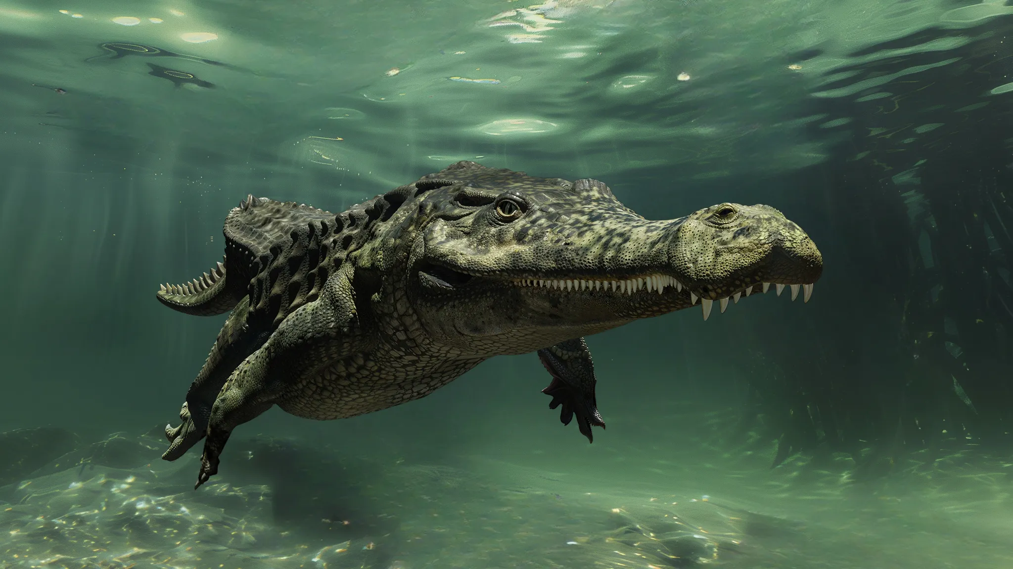 Sarcosuchus imperator - Middle Cretaceous