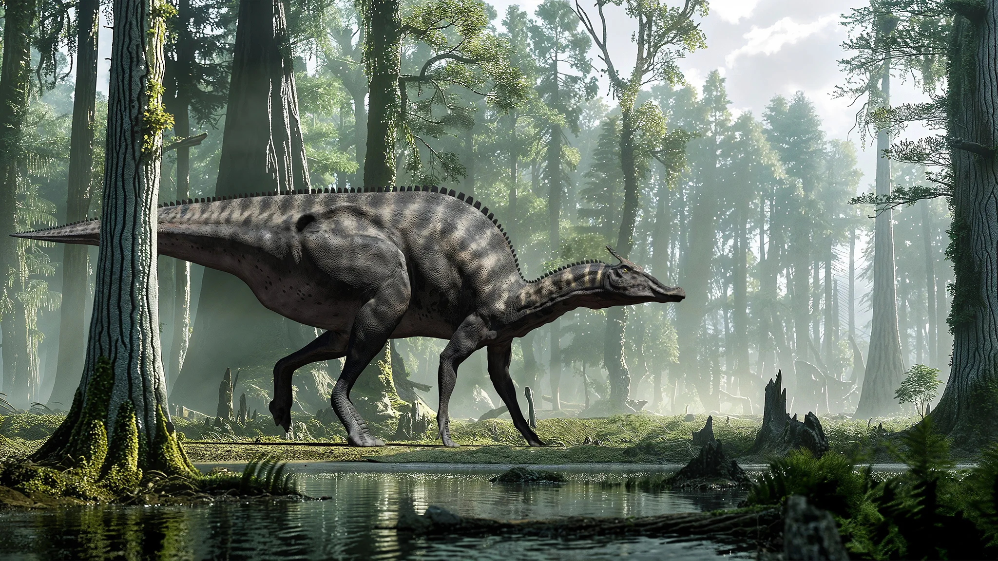 Saurolophus angustirostris - Late Cretaceous