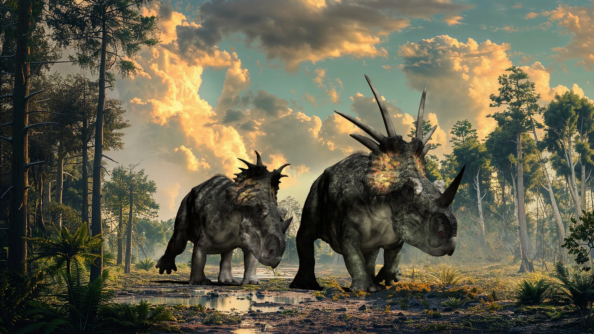 Styracosaurus albertensis - Late Cretaceous