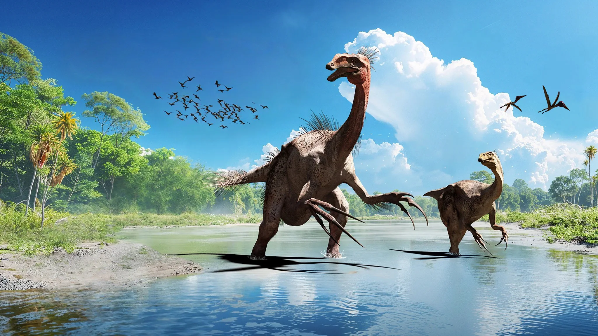 Therizinosaurus cheloniformis - Late Cretaceous